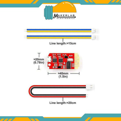 CT14 Micro 4.2 Stereo Bluetooth Power Amplifier Speaker Board Audio Module F Class 5W with Charging