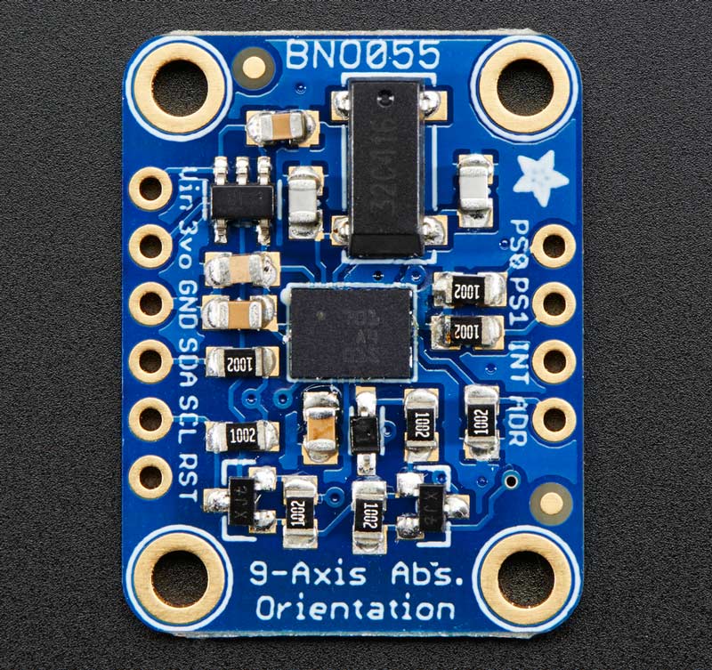 9 dof absolute orientation imu fusion breakout bno055