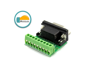 9Pin DB9 Solderless Terminal Female/ Male RS232 RS485 Adapter Connector