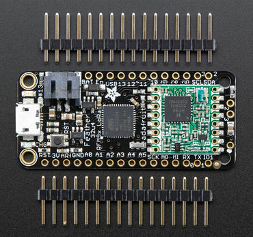 Adafruit Feather 32u4 RFM95 LoRa Radio- 868 or 915 MHz - RadioFruit