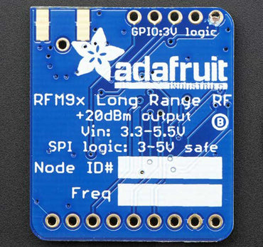 Adafruit RFM96W LoRa Radio Transceiver 433 MHz Breakout