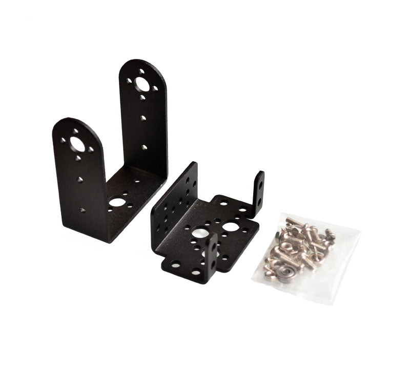 2 DOF Short Pan and Tilt Servo Bracket Mount Kit