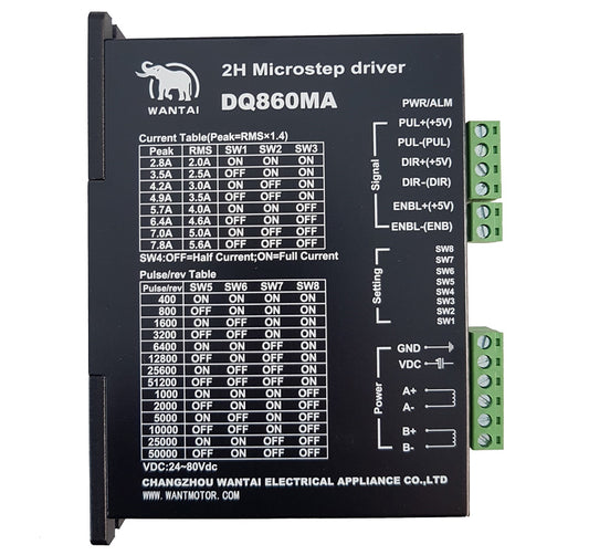 stepper motor driver dq860ma