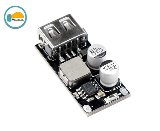 USB 10-32V to QC 3.0 3-12V DC-DC Buck Step Down Module