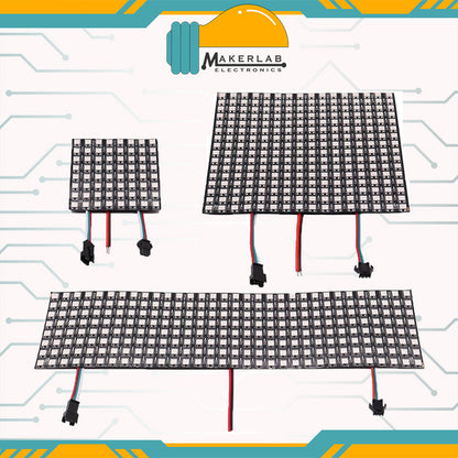 WS2812 WS2812B 5050 Programmable LED Matrix Panel 8x8 8x32 16x16 - 256 LEDs / 64 LEDs